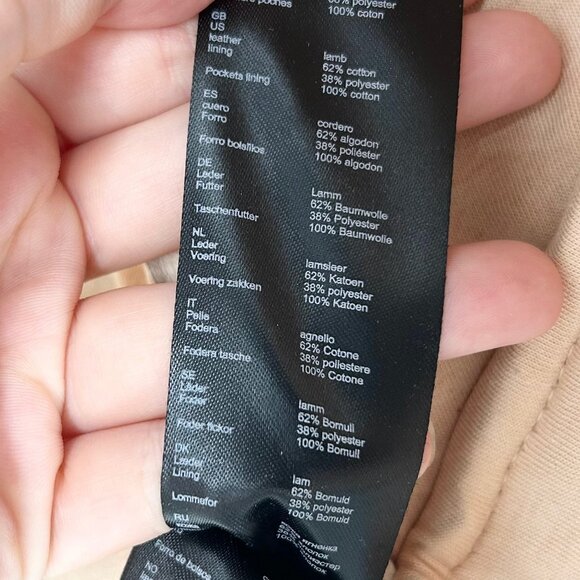 Maje Basalt Leather Moto Jacket - Picture 4 of 8